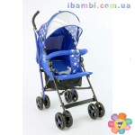 Коляска прогулочная JOY S 908-1 Т СИНЯЯ